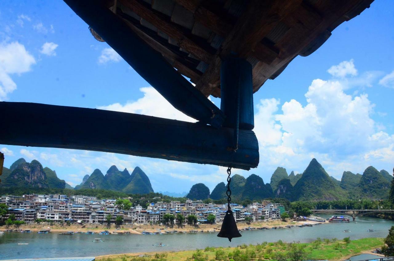 En Attendant Godot Youth Hostel Yangshuo Exteriör bild